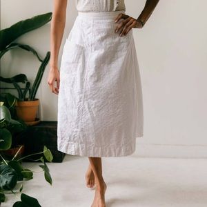 Imogene and Willie White Isabel Skirt